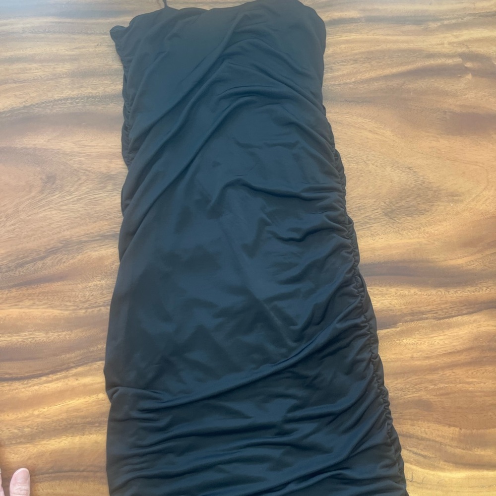Love By Design Black Strapless Dress